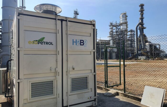 The first pilot with national H2B2 technology,